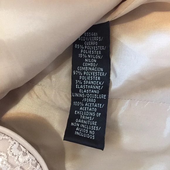 JS Collections Sz 6 Gold Beaded Jacket - Picture 7 of 8